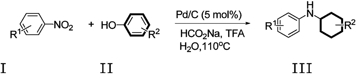Preparation method of substituted secondary aromatic amine compound