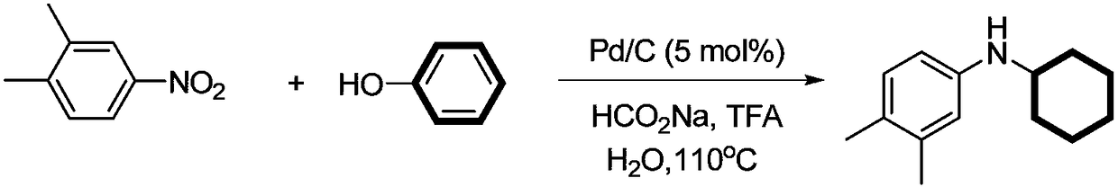 Preparation method of substituted secondary aromatic amine compound