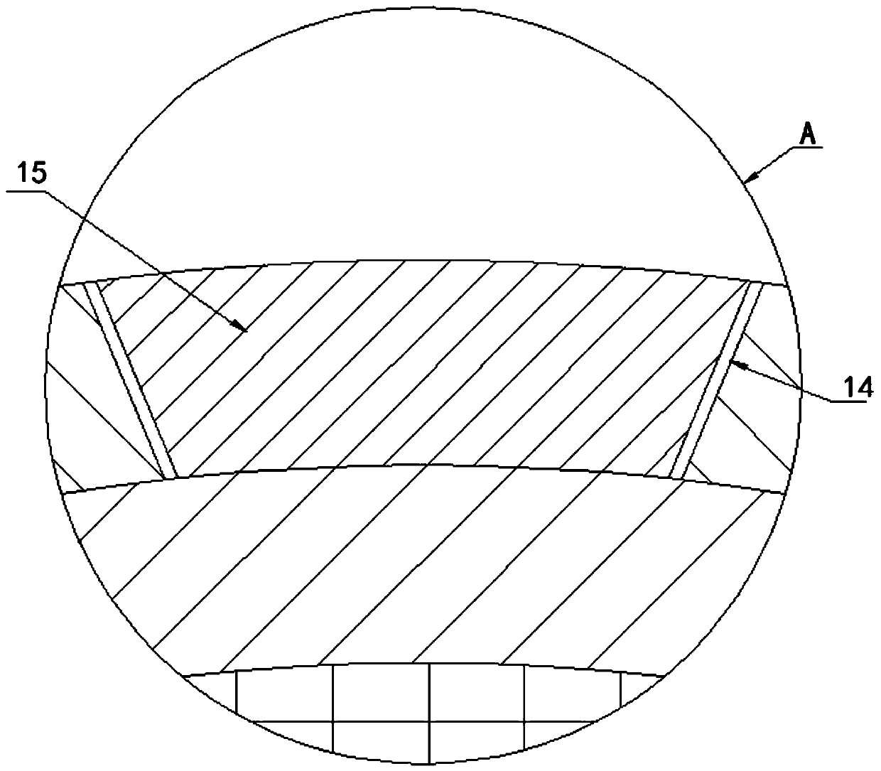 Ultra-low-temperature-resistant cable for railway vehicle