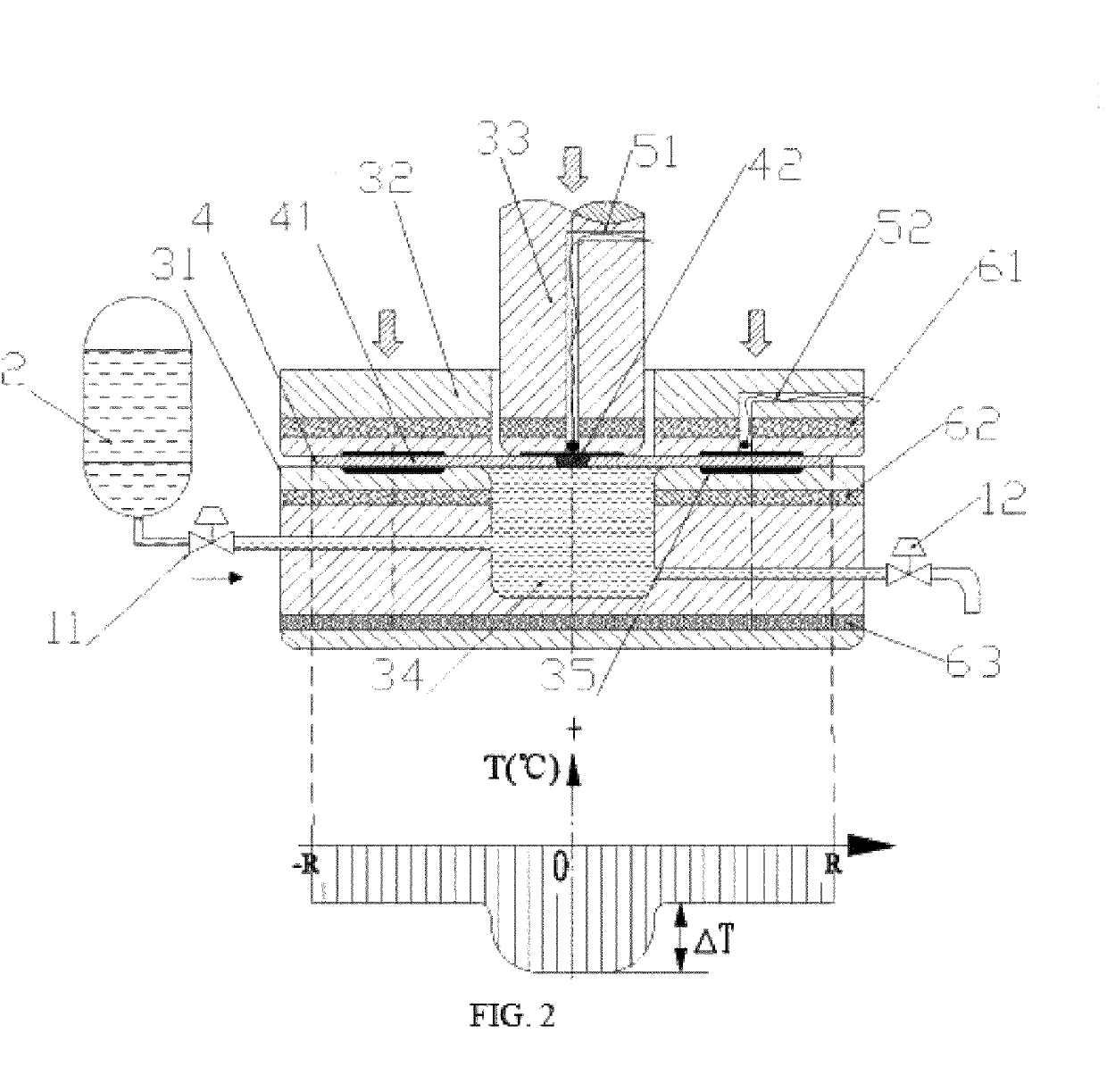 Frozen forming method for large tailored plate aluminum alloy component