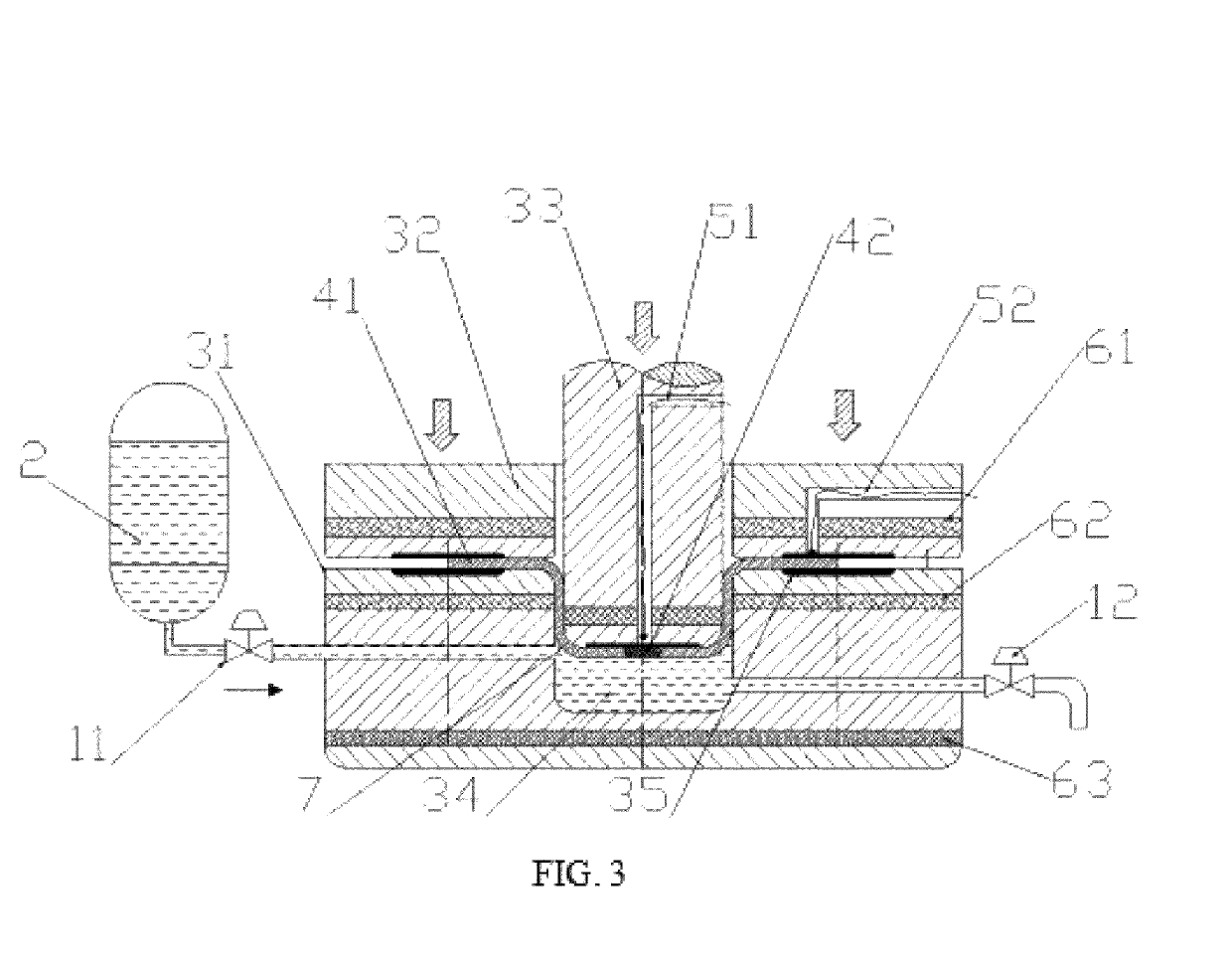 Frozen forming method for large tailored plate aluminum alloy component