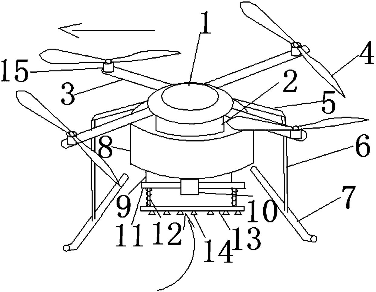 Plant-protection unmanned aerial vehicle