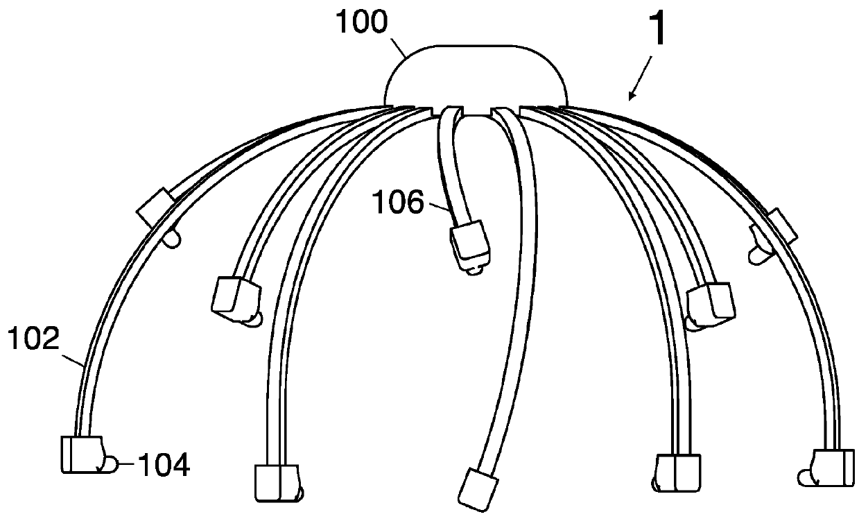 Headgear for dry electroencephalogram sensors