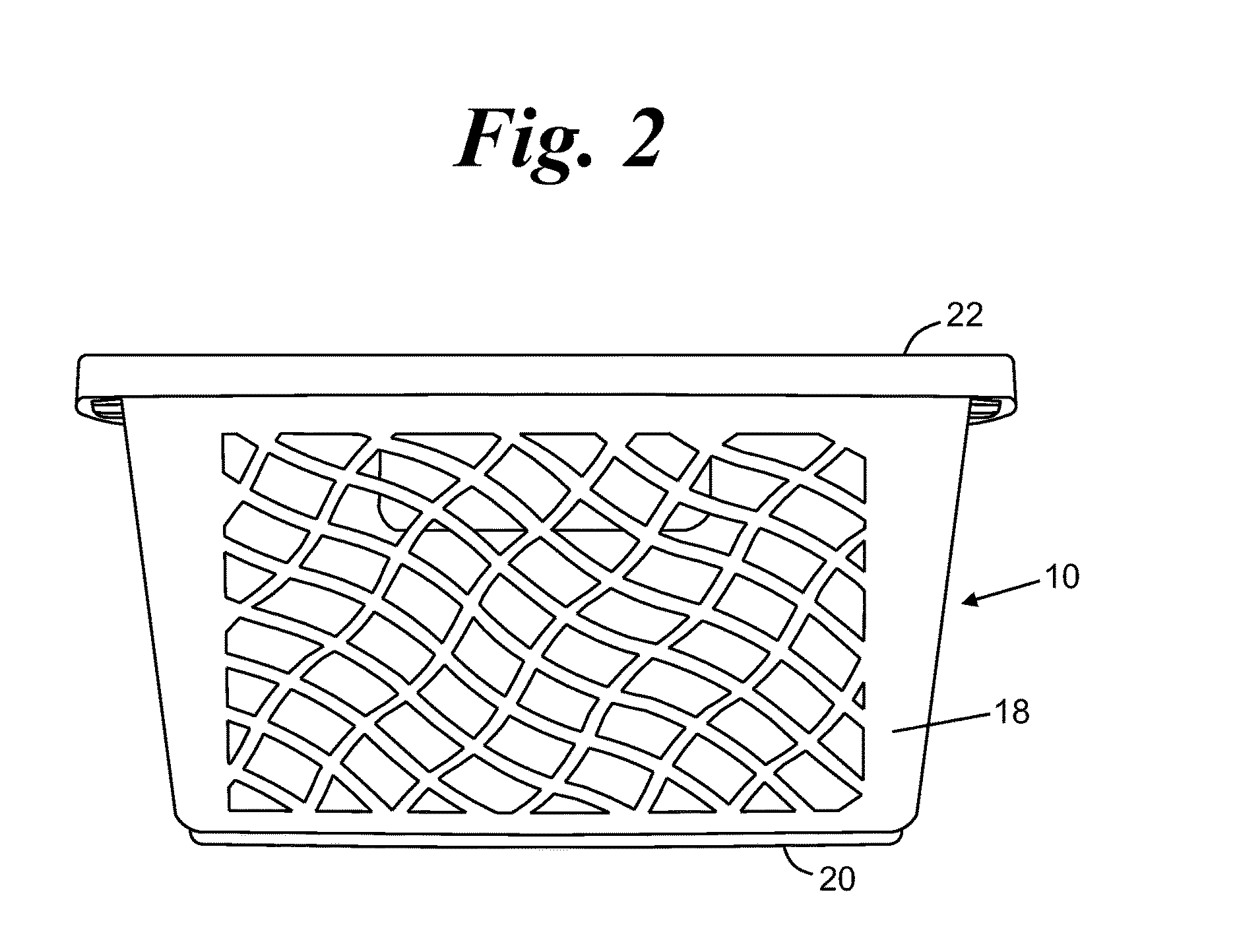 Theft-inhibiting shopping basket