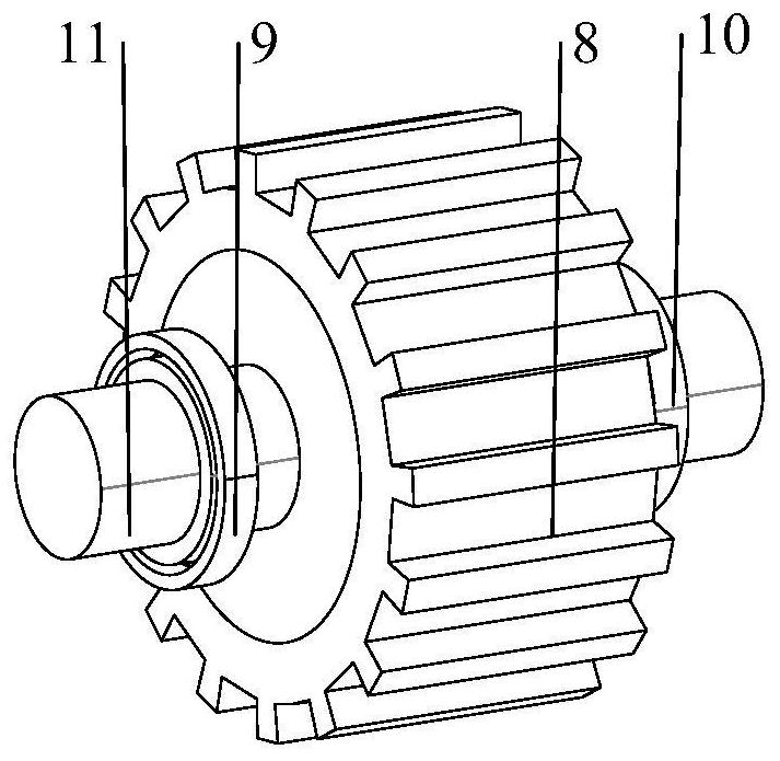 A three-phase symmetrical electrically excited doubly salient motor