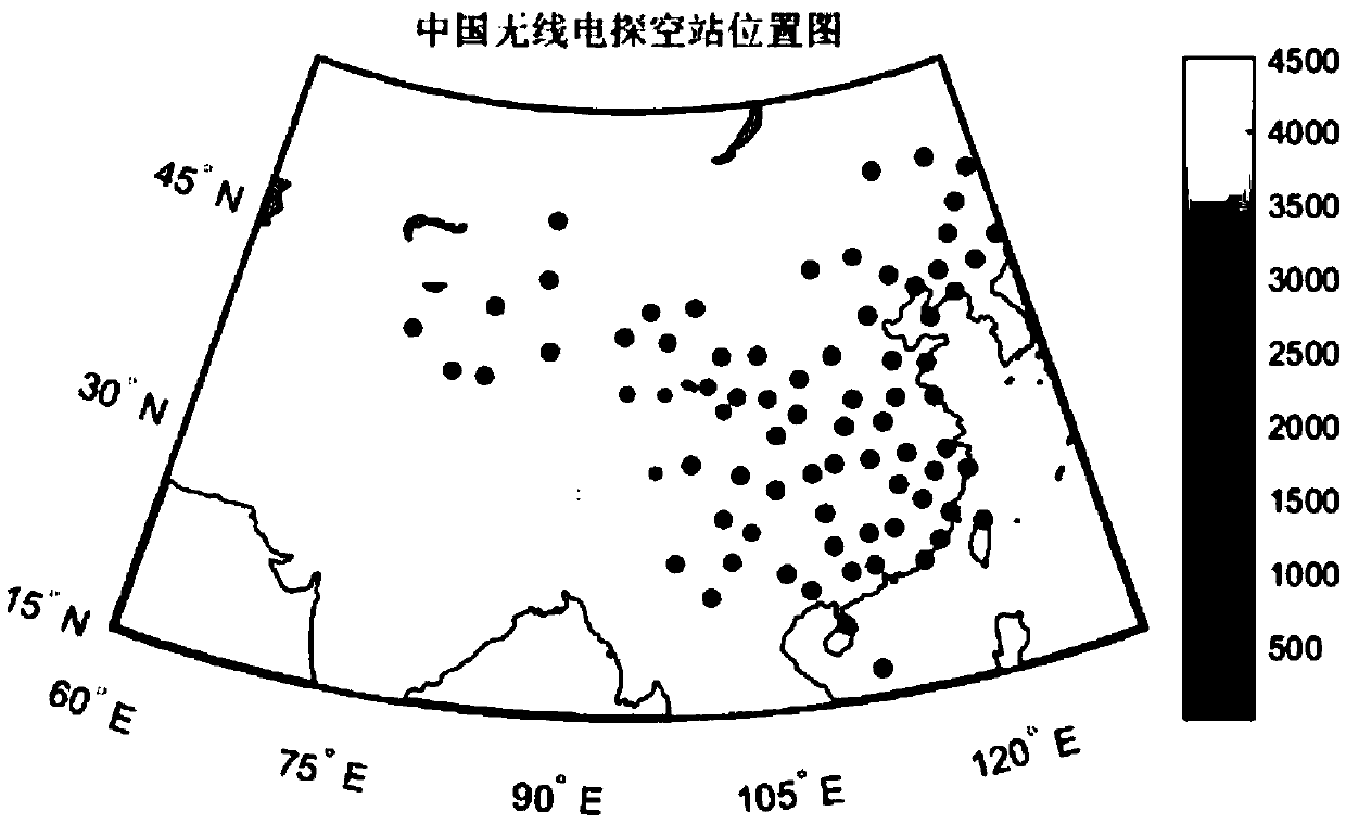 Improvement method of Bevis model for regional weighted average temperature based on sounding data