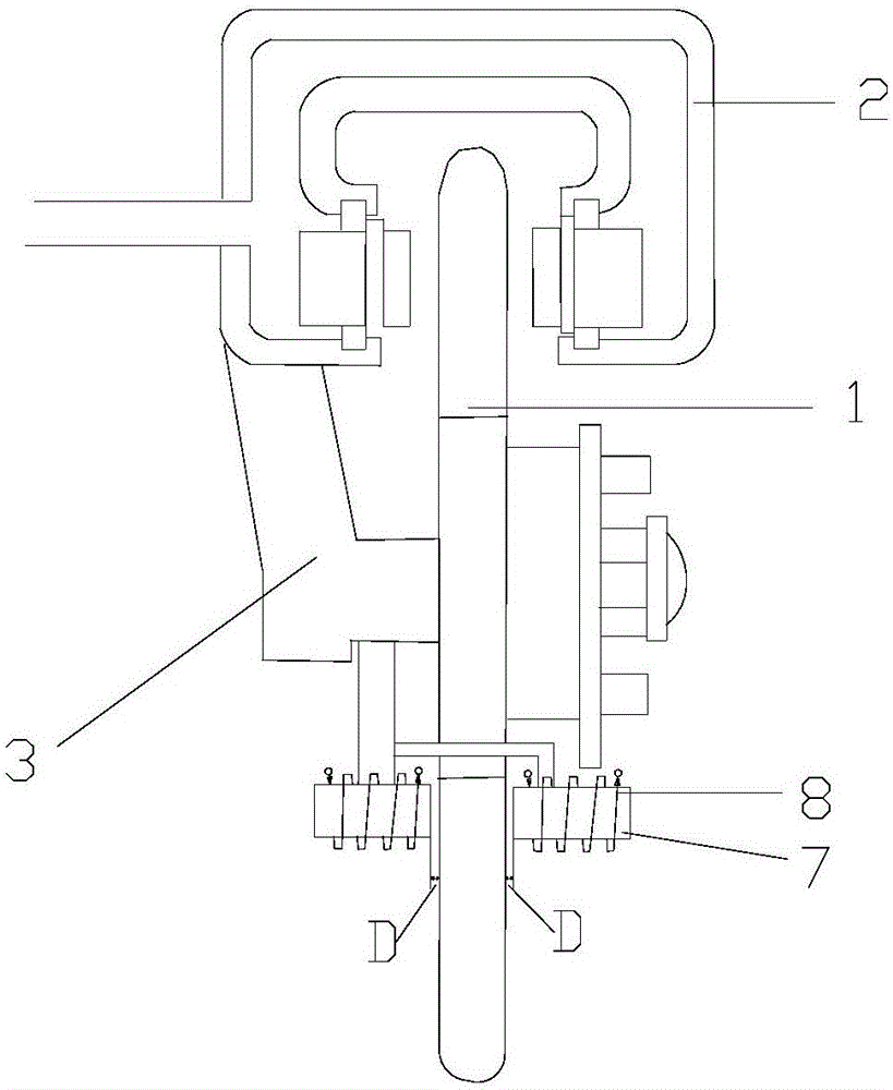 Safety braking device and method applied when vehicle suddenly encounters obstacle during high-speed running