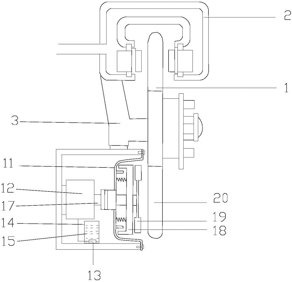 Safety braking device and method applied when vehicle suddenly encounters obstacle during high-speed running