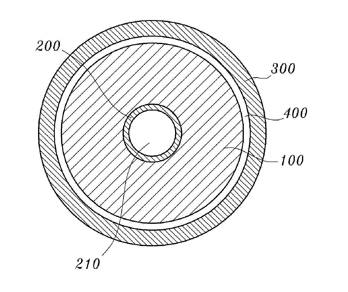 Nuclear fuel rod for fast reactor