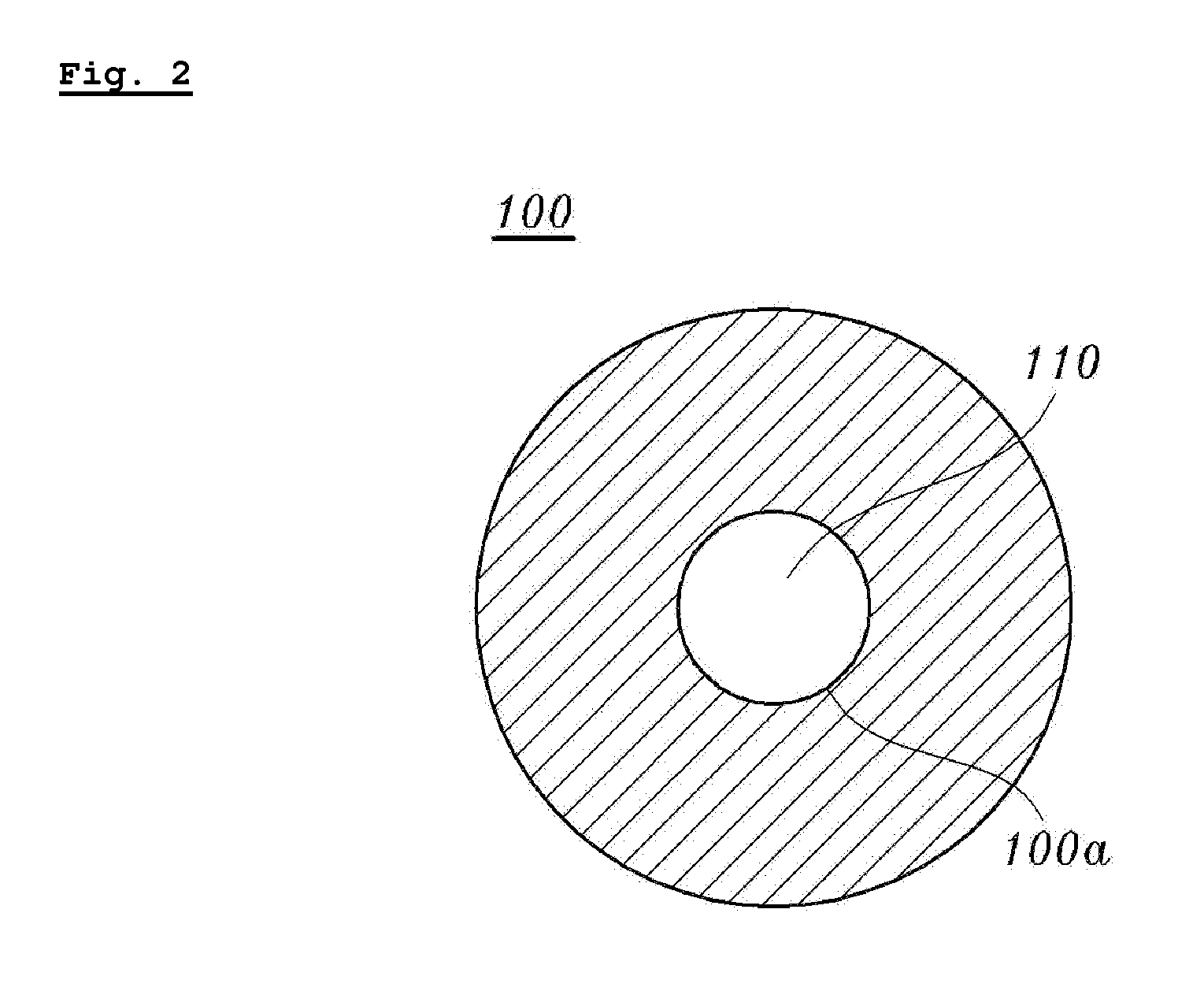 Nuclear fuel rod for fast reactor