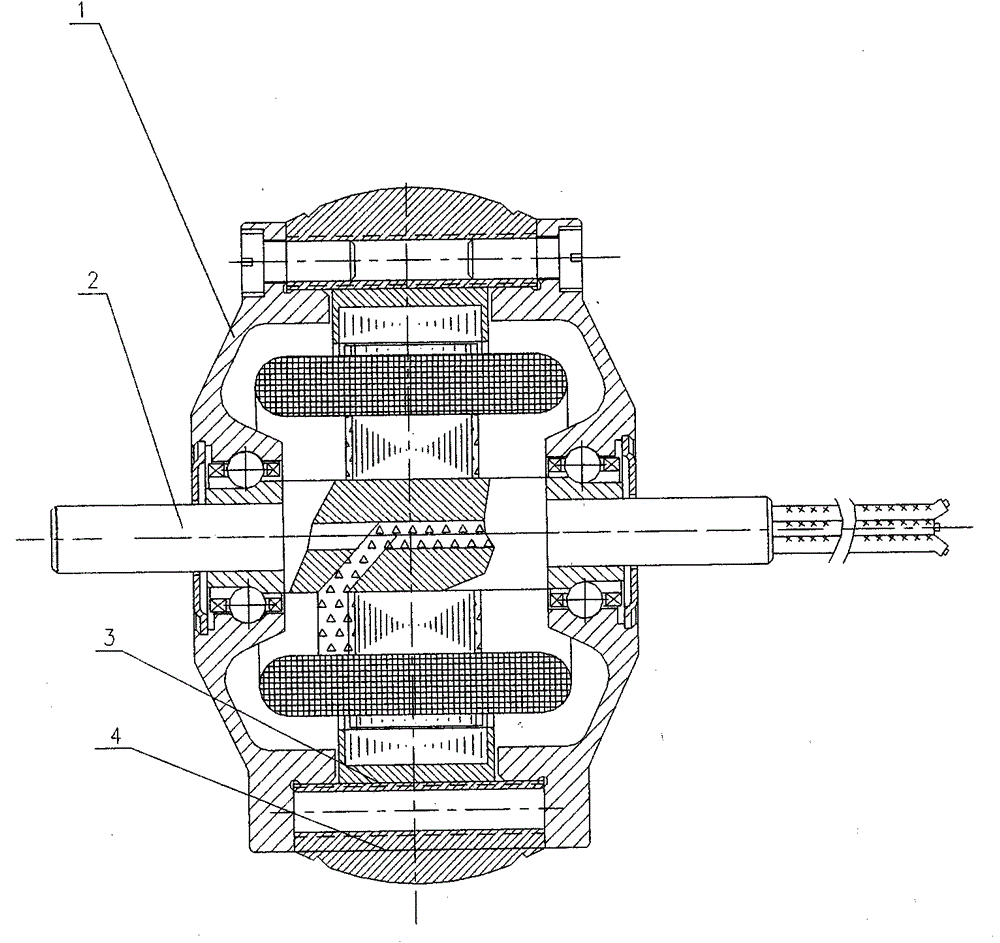 A high-precision gyro motor bearing loading method