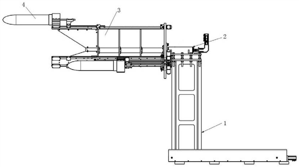 Antenna protection cover supporting and clamping device