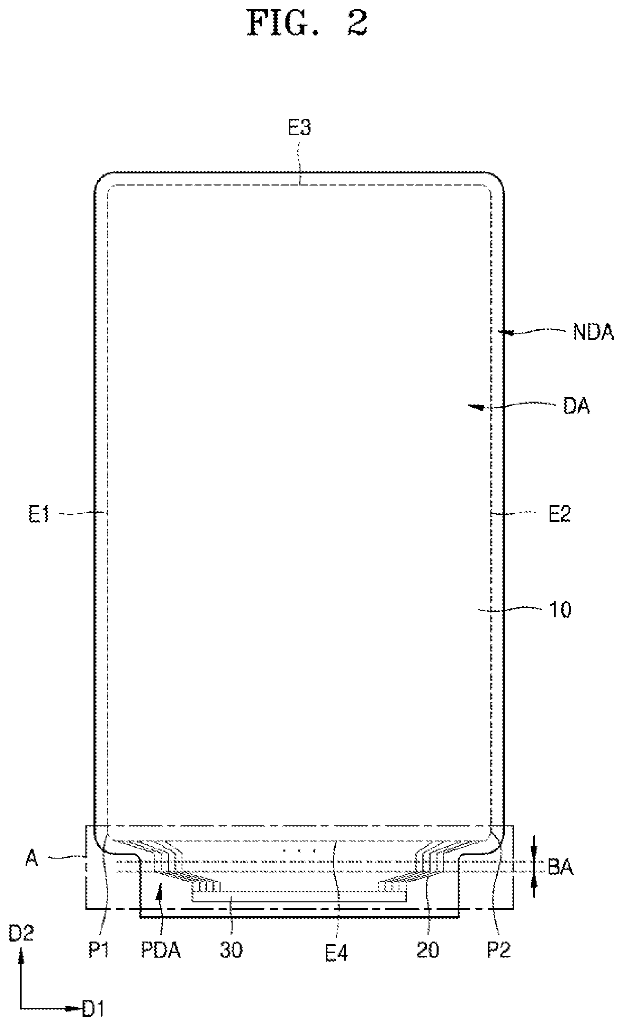 Display apparatus and fan-out portion