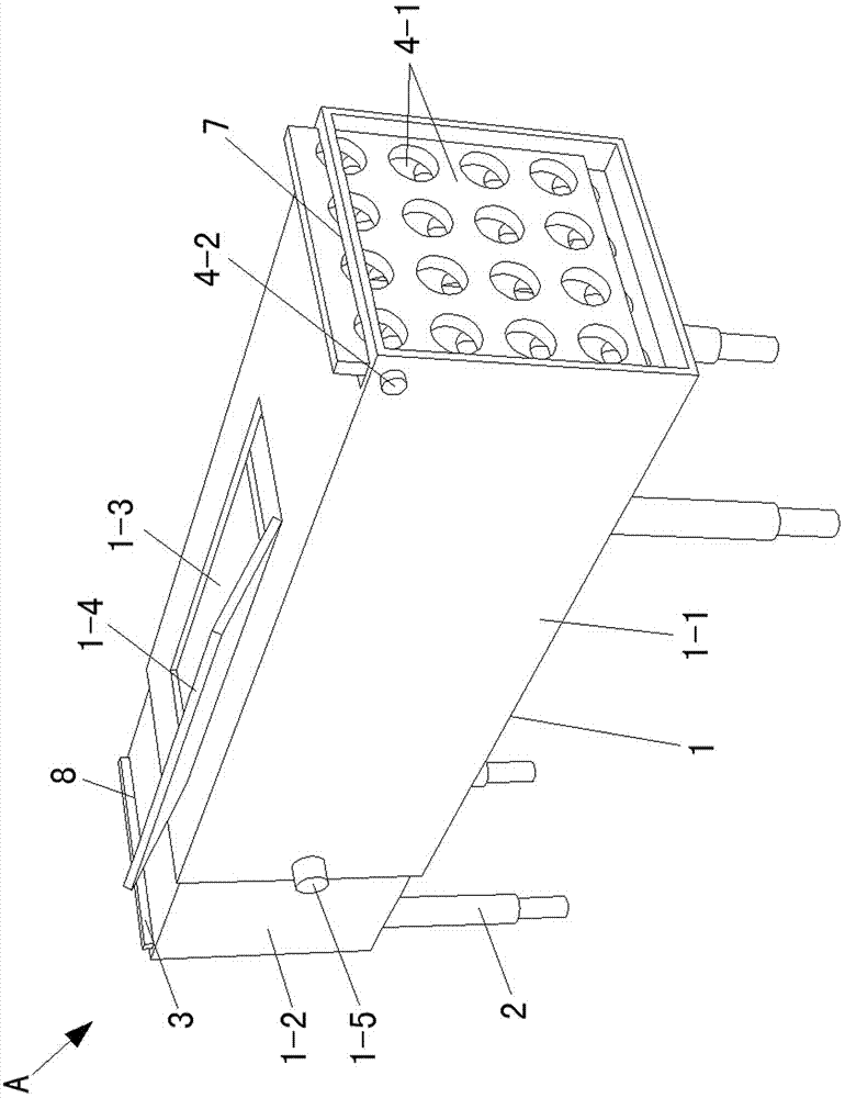 Feralization device for salmon fries