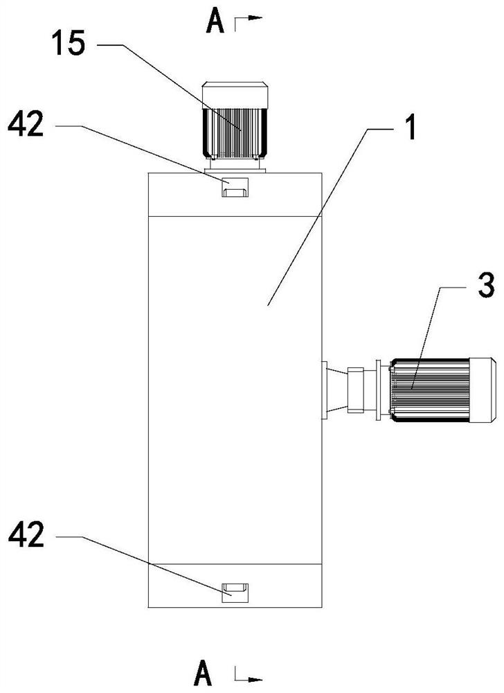 Tread pattern grooving device for tire retreading