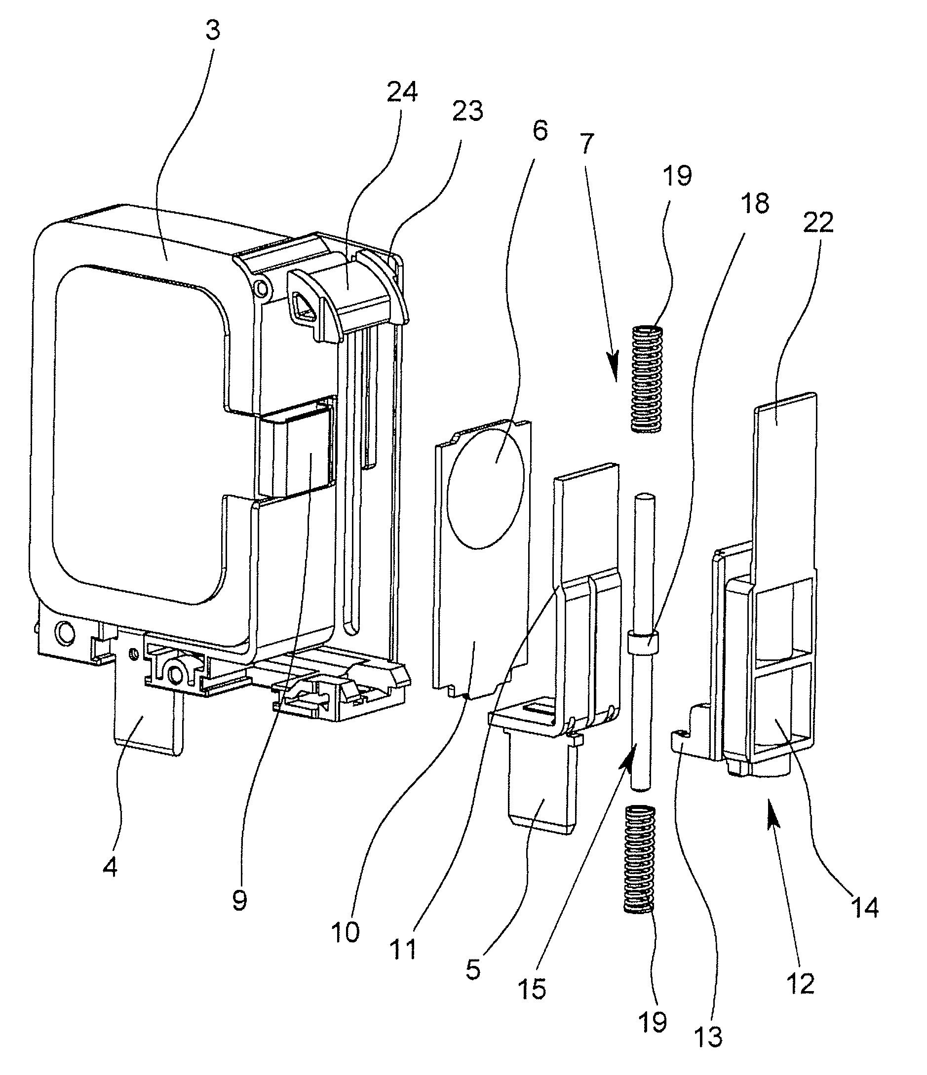 Overvoltage protection element