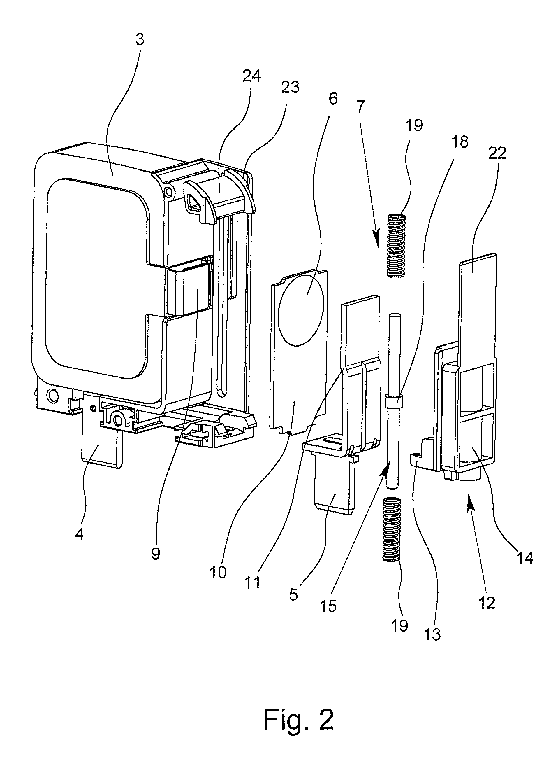 Overvoltage protection element