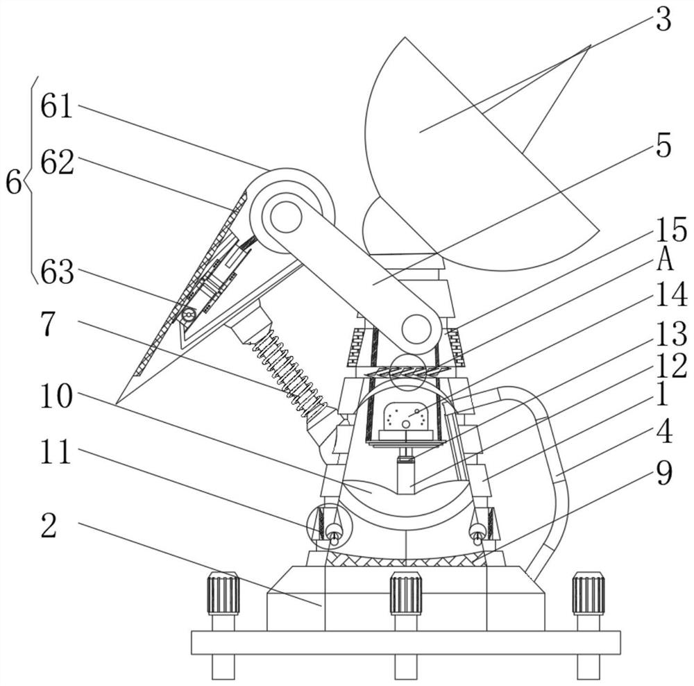 Self-adaptive protection radar