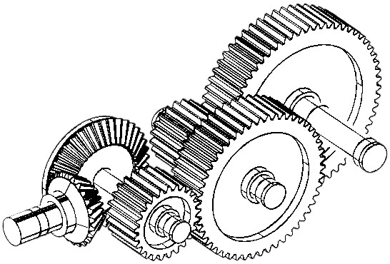 A method and system for dynamic evaluation of gearbox life based on digital twin model