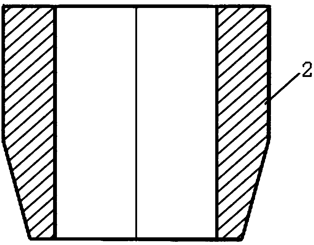 Improved method for driving roll used for hot rolling moulding of rail traffic bearing collar