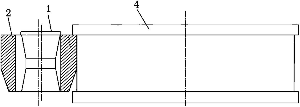 Improved method for driving roll used for hot rolling moulding of rail traffic bearing collar