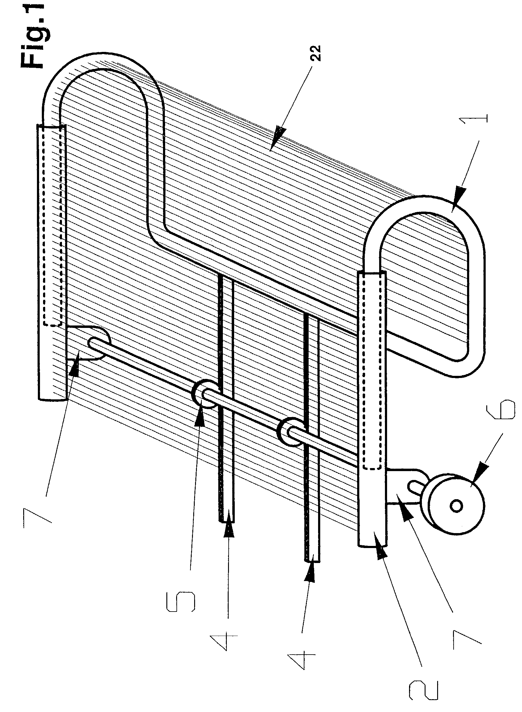 Mechanism for changing a position of a support surface