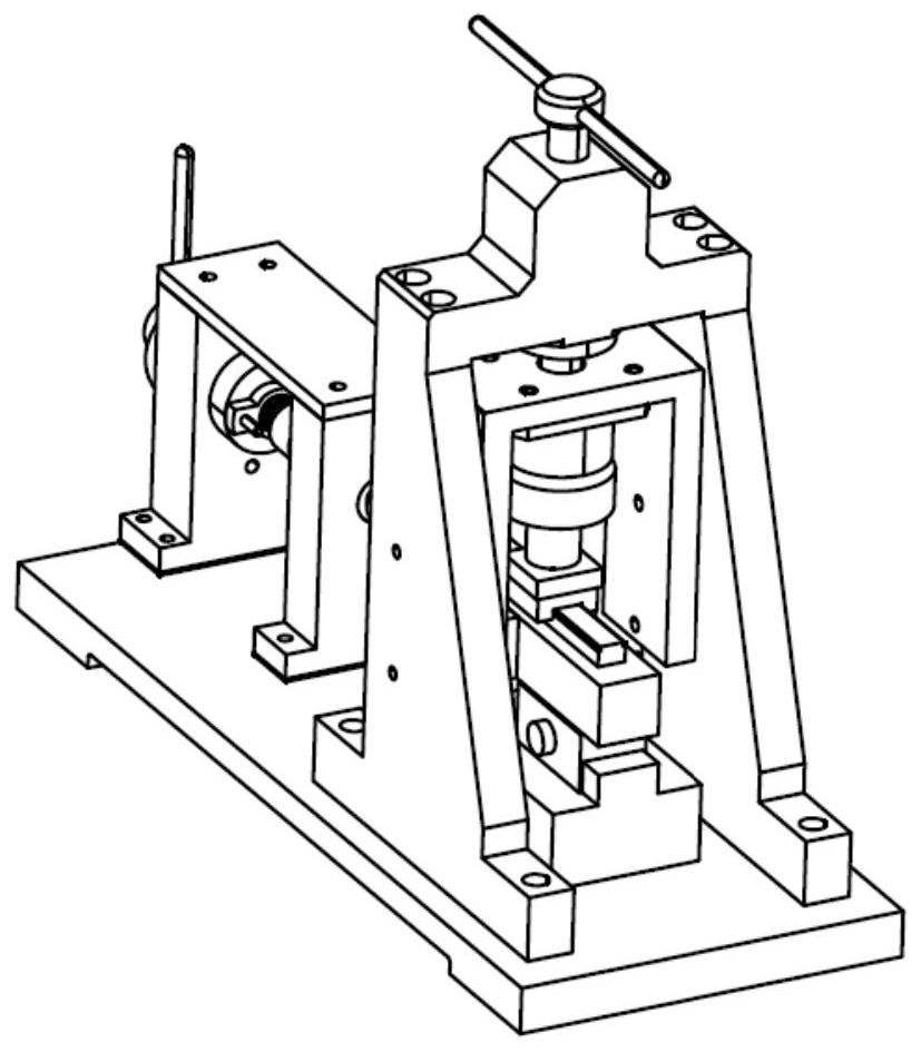 Test device for accurately measuring static friction coefficient