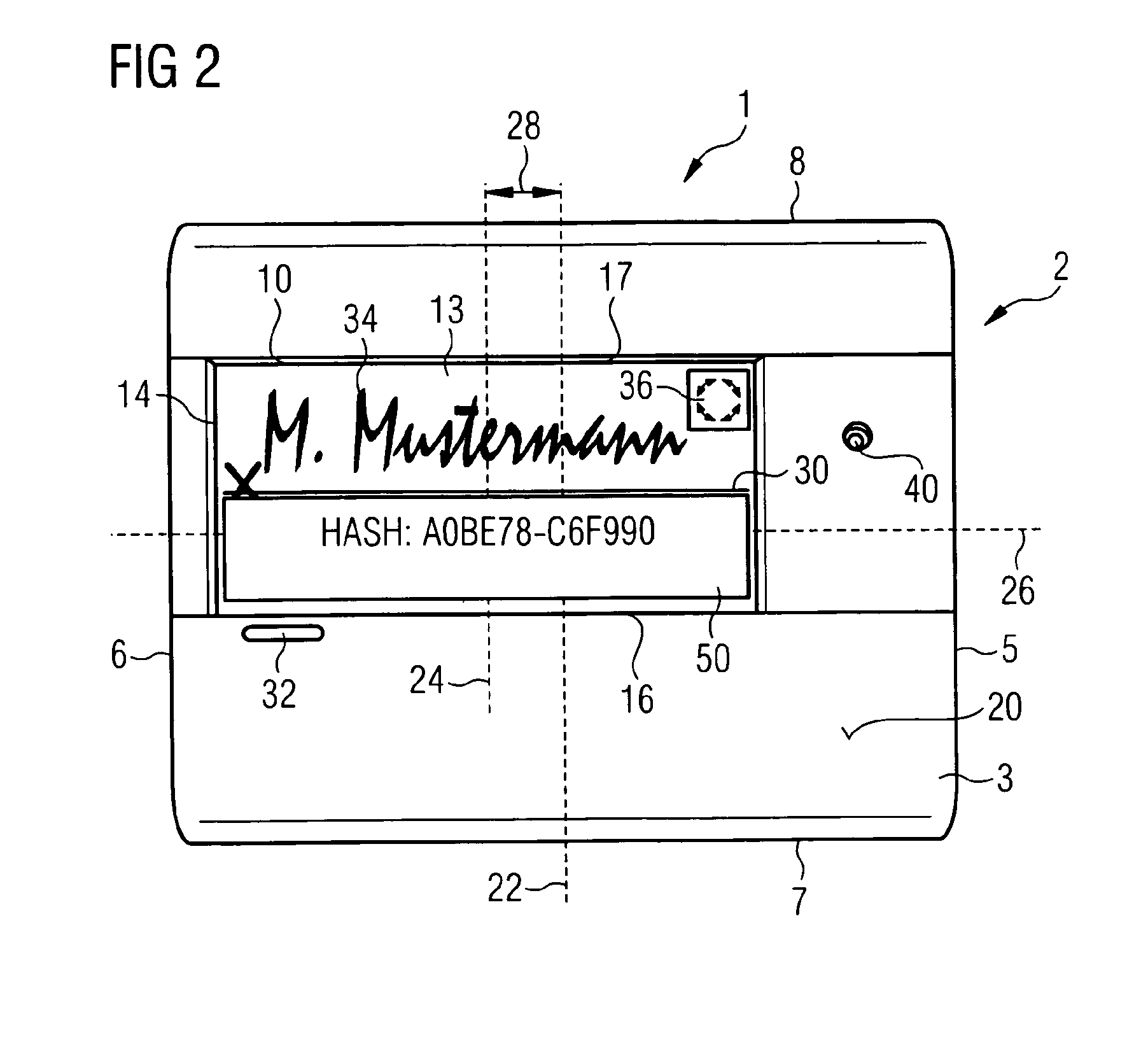 Method and device for electronically capturing a handwritten signature and safeguarding biometric data