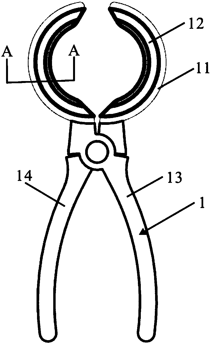 High-speed rotary cup dismounting and mounting tool