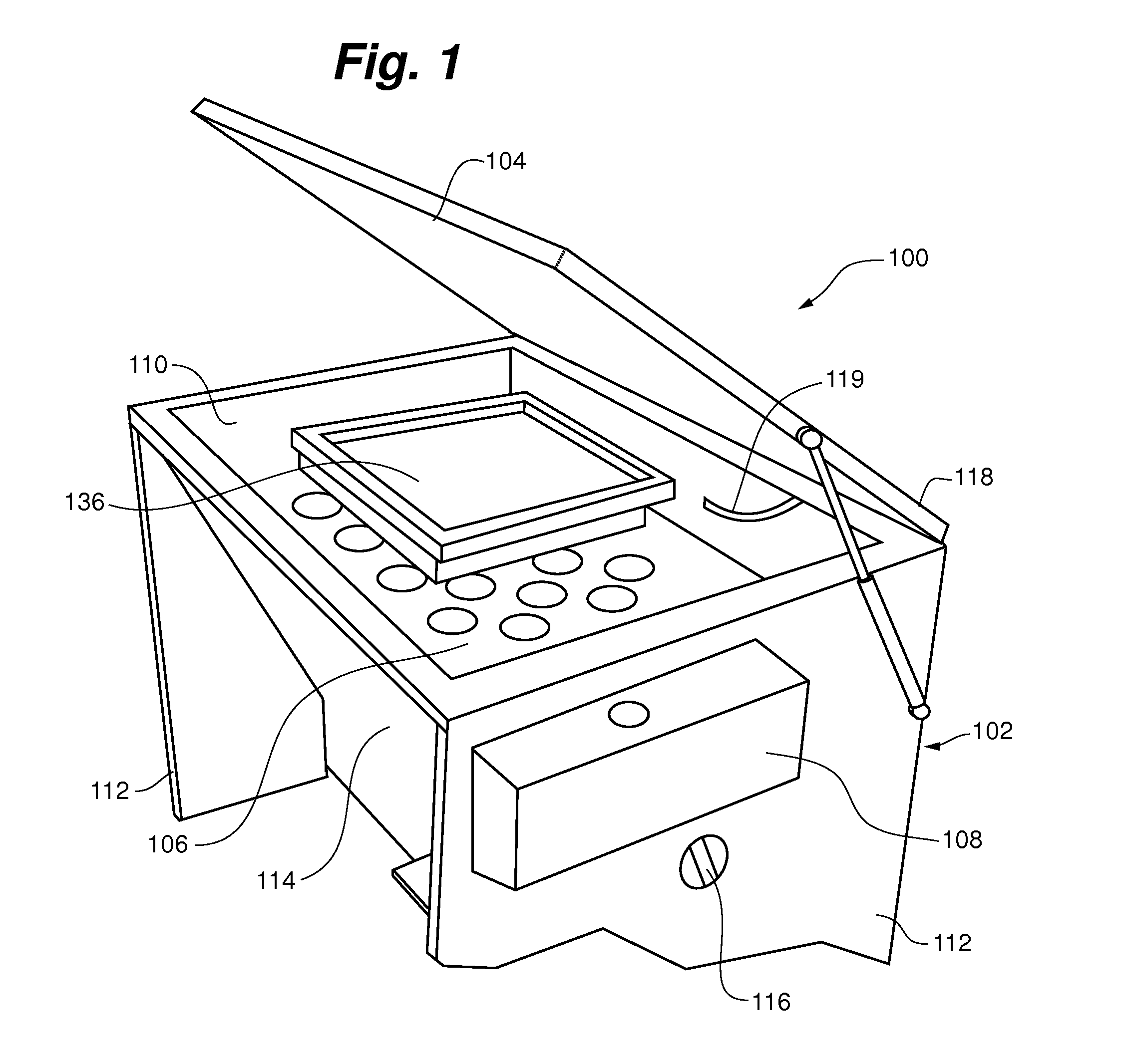 Energy efficient multi-spectrum screen exposure system