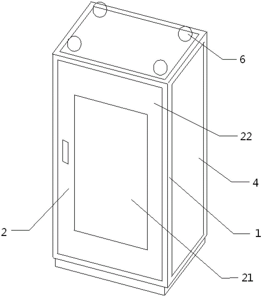 Electric power equipment cabinet