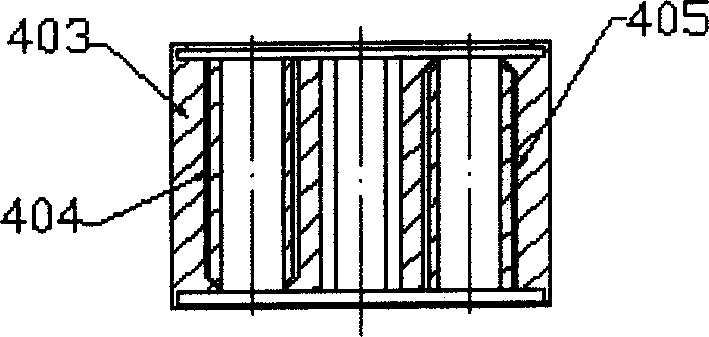 Inflation damping continuous adjusting current transformation vibration damper