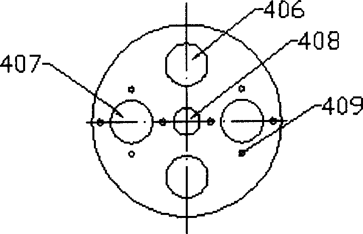 Inflation damping continuous adjusting current transformation vibration damper