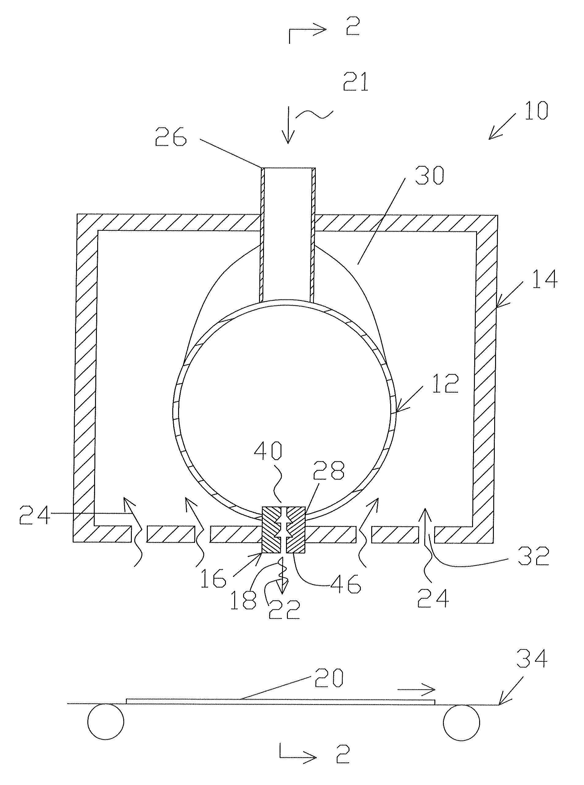 Ultrasonic drying system and method