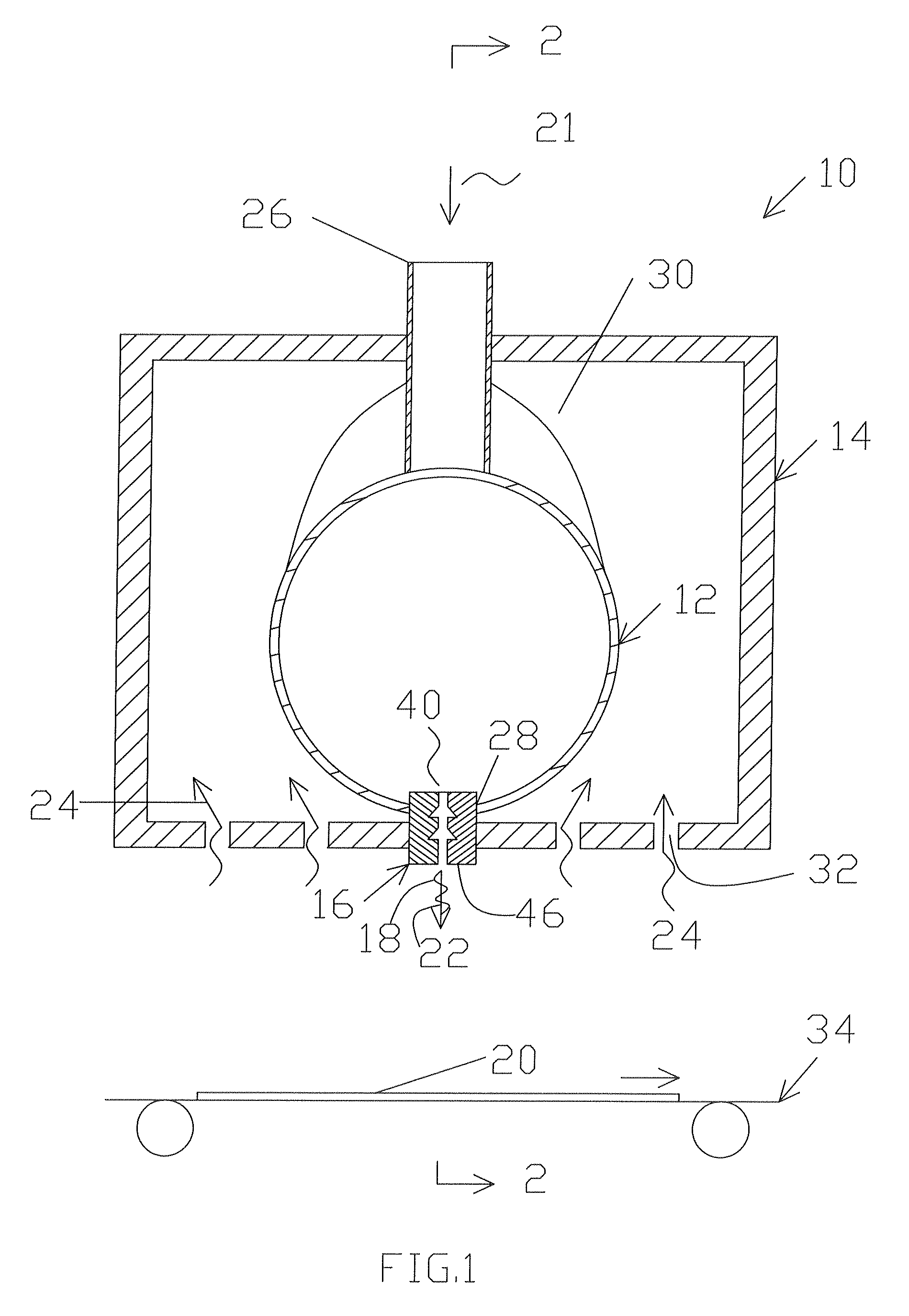 Ultrasonic drying system and method