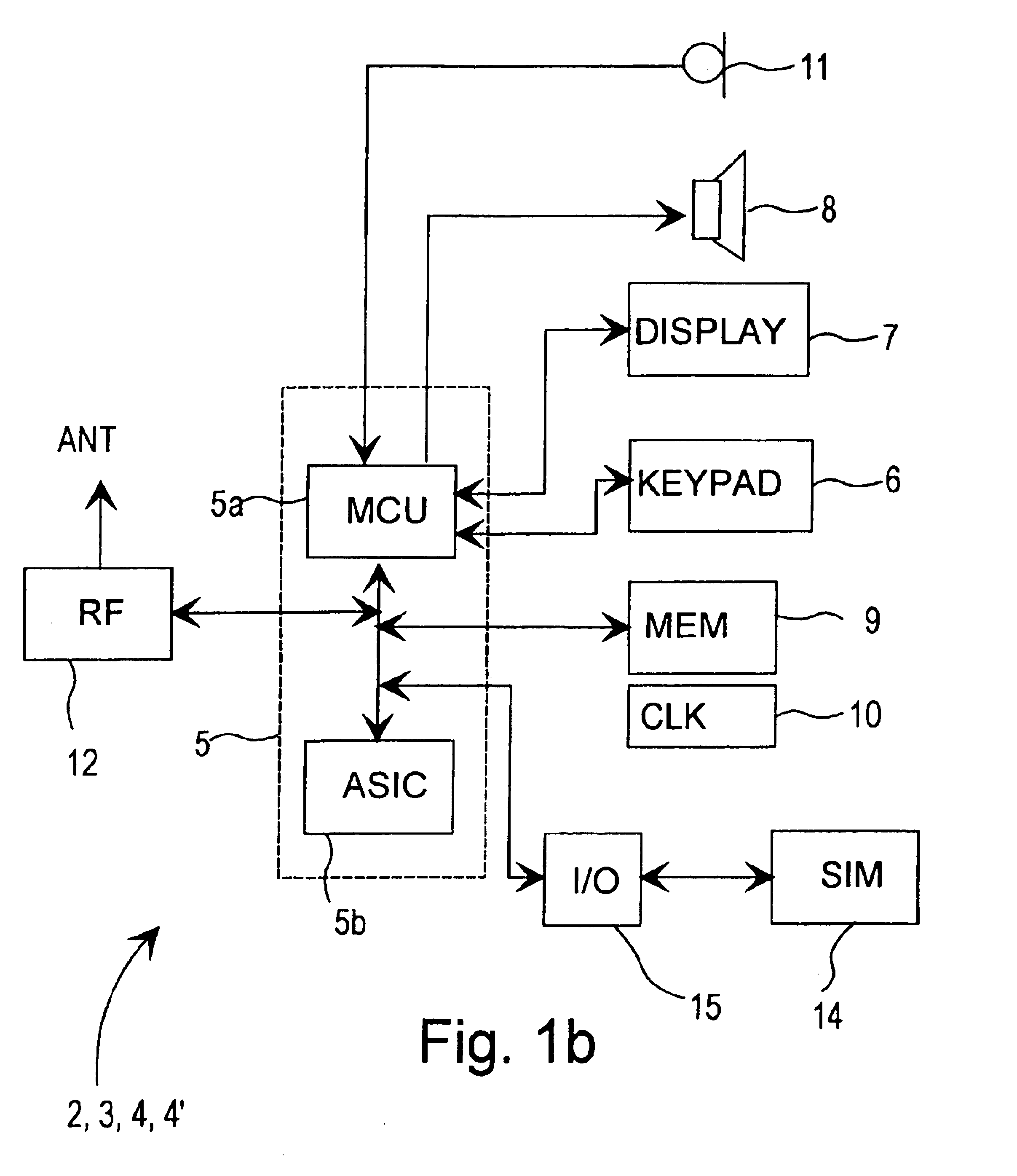 Selective message service to primary and secondary mobile stations