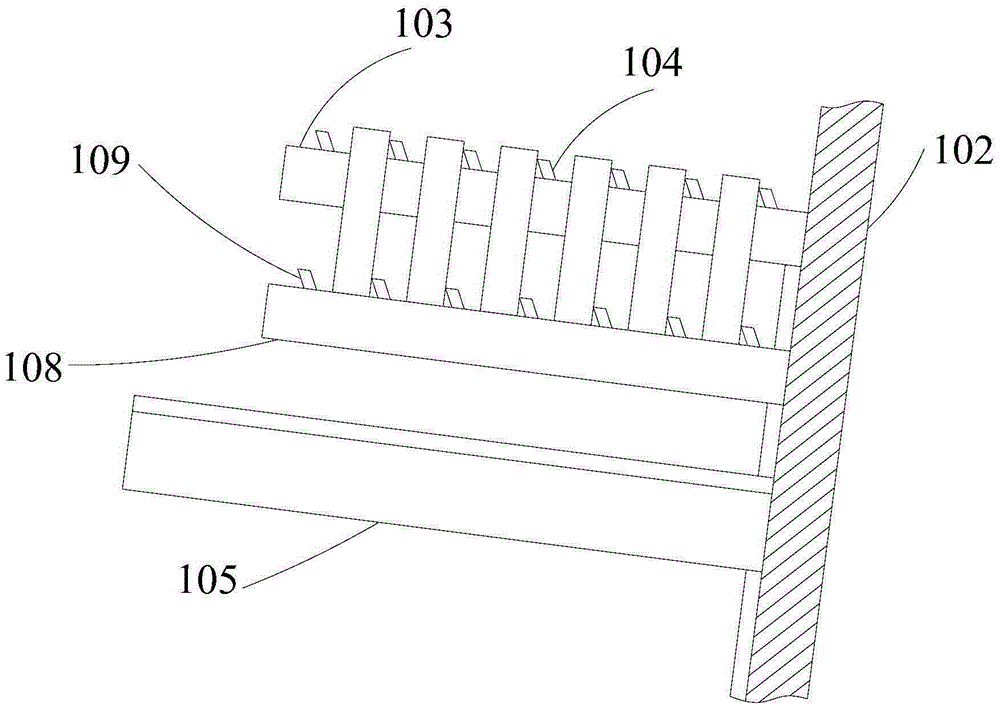 Part placement rack