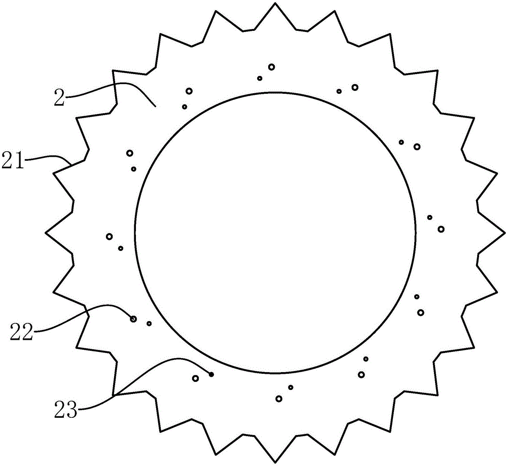 Combined mower cutter and mounting and dismounting method thereof