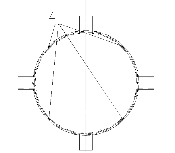 Annular sleeve type gas sealing device for feeding system of positive-pressure biomass gasifier and gas sealing method thereof