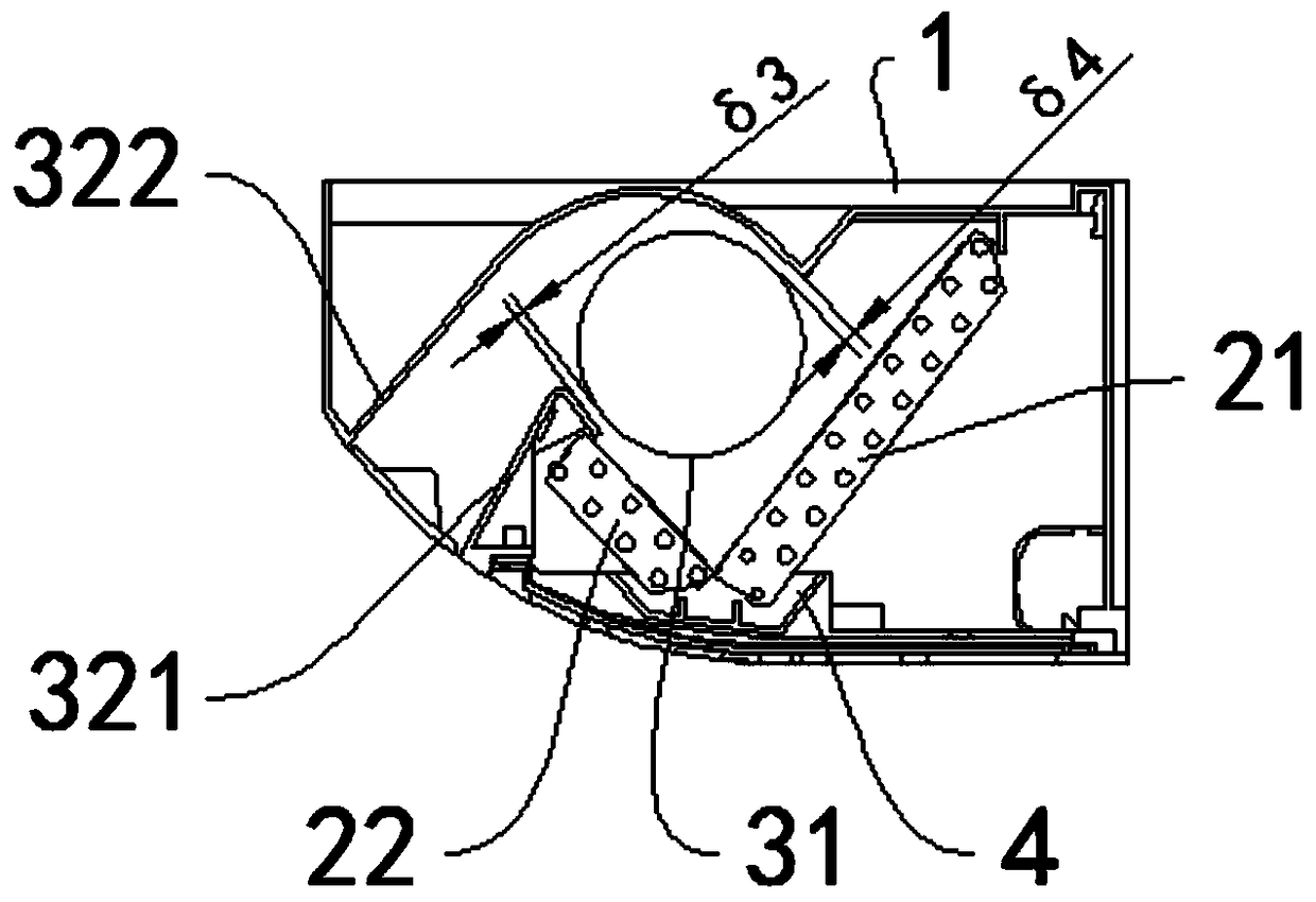 An air conditioner indoor unit