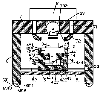 Construction decorative stone grinding device