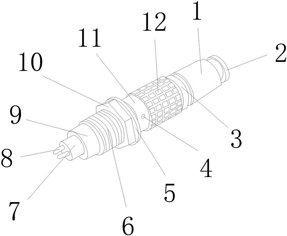 Rapid connector for medical equipment