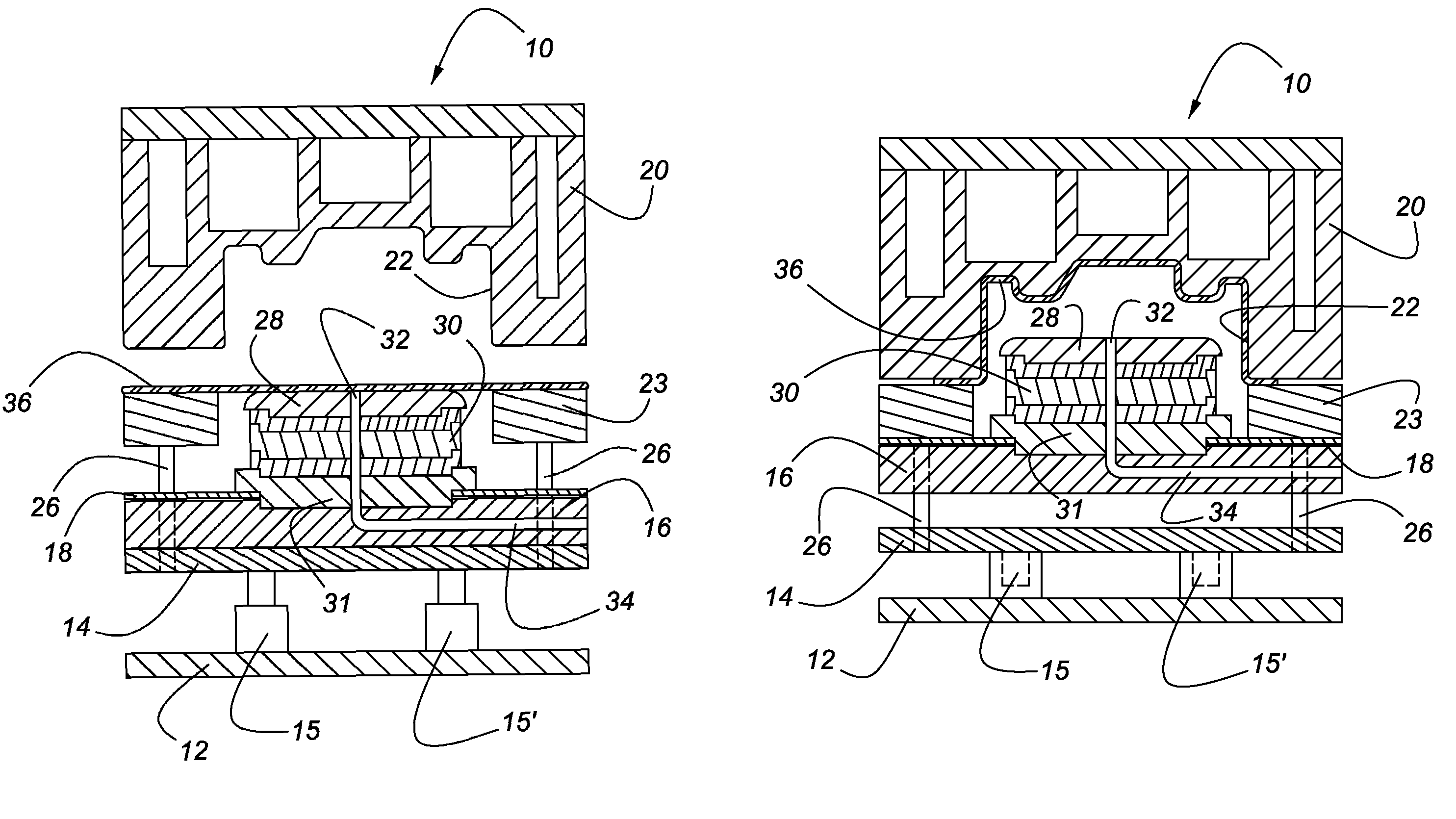 Method and apparatus for gas management in hot blow-forming dies