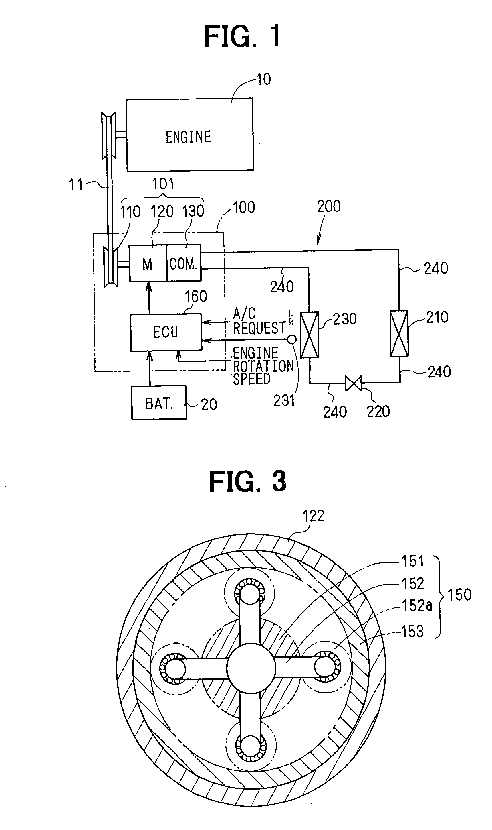 Hybrid compressor device