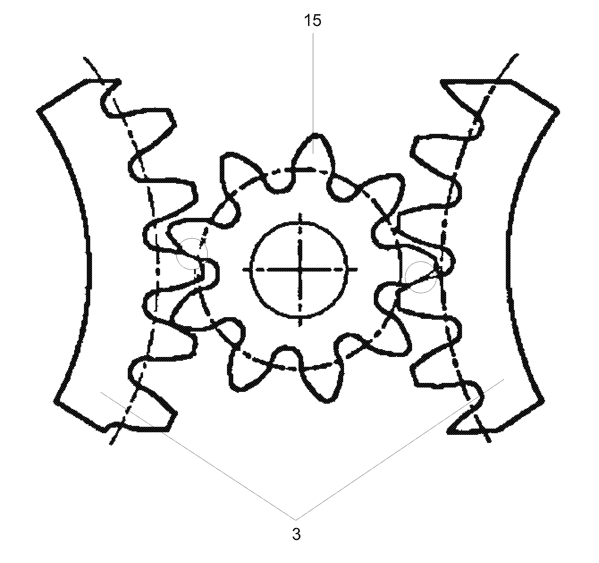 Transmission Element for a Zero Backlash Transmission, Especially for Precision Mechanics