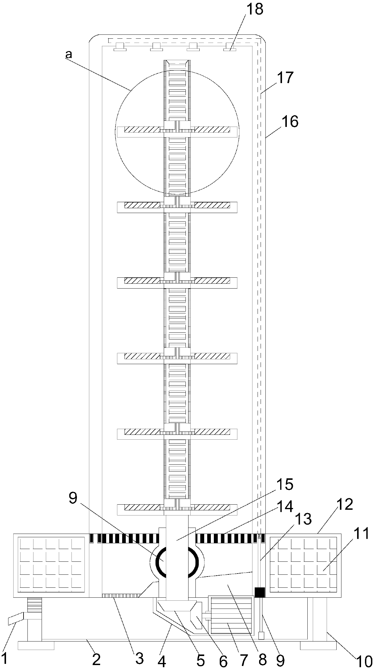 Rapid herb plantation device