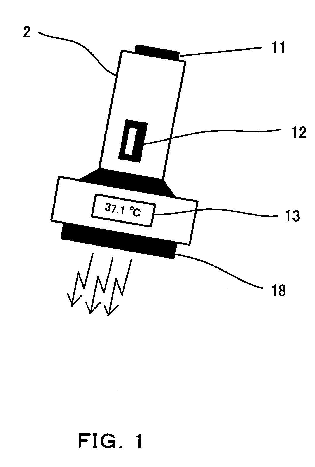 Temperature information reader