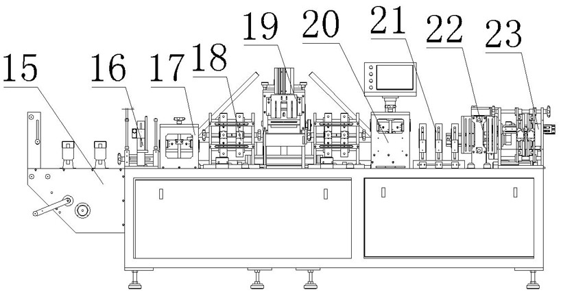 High-stability wet tissue packaging machine