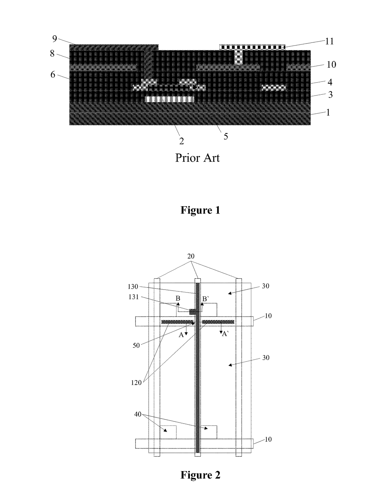 Touch display panel structure, method for forming the same, and touch display device