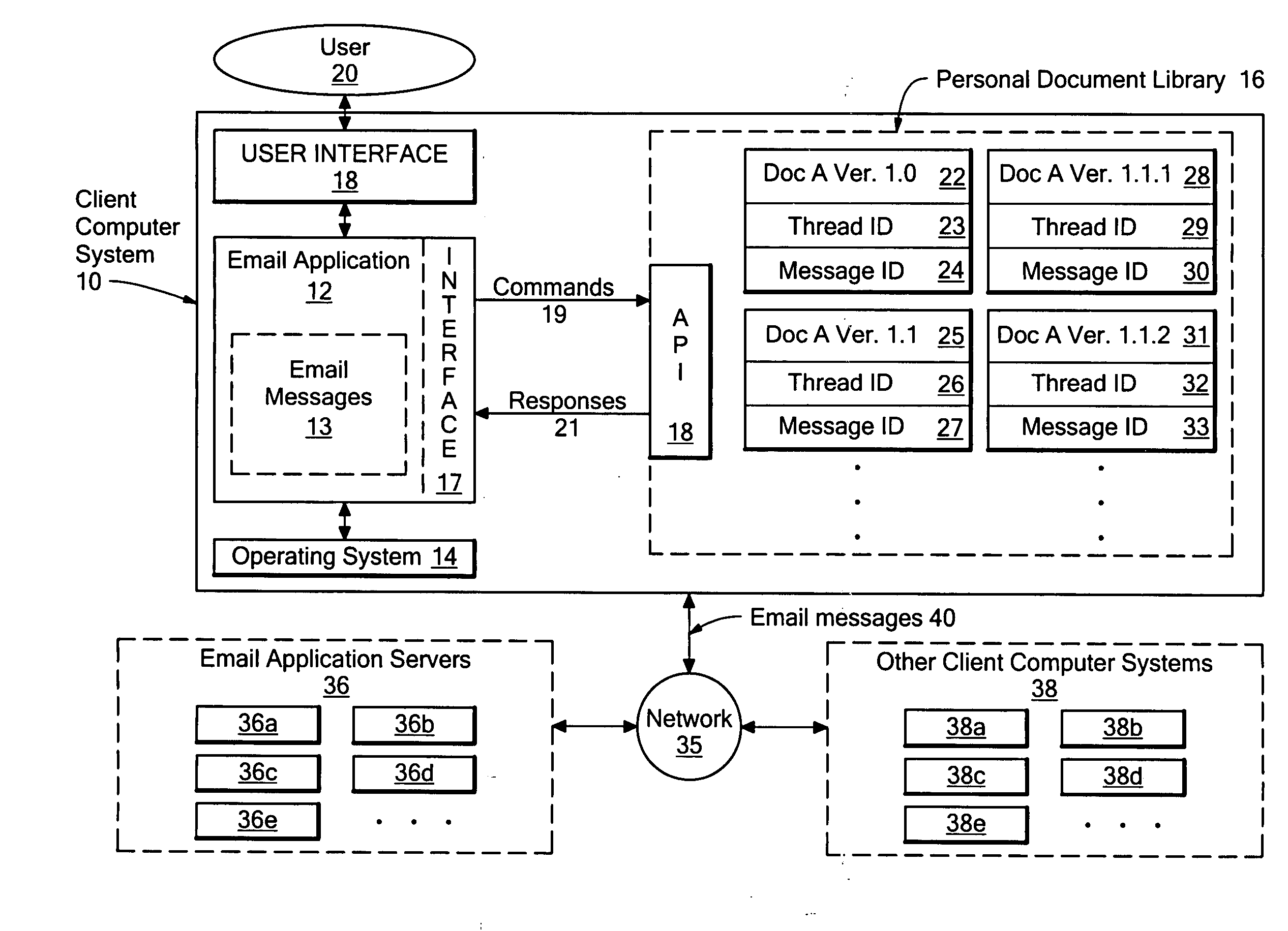 Method and system for providing version control for electronic mail attachments